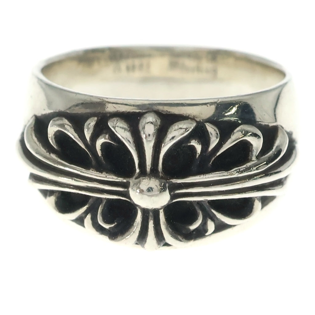 CHROME HEARTS(クロムハーツ) FLRL CRS フローラルクロス リング シルバー BCA346