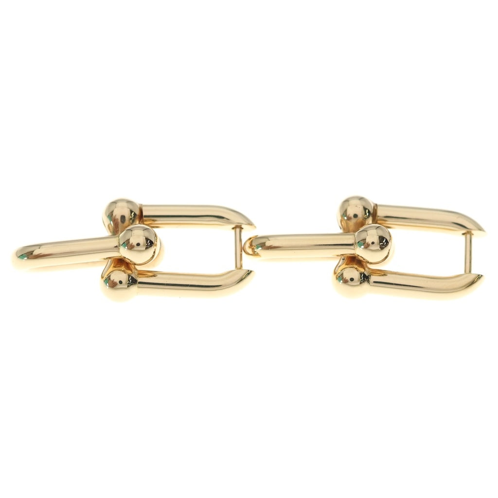 TIFFANY & Co.(ティファニー) ハードウェア ミディアムリンク ピアス Au750 7.6g レディース