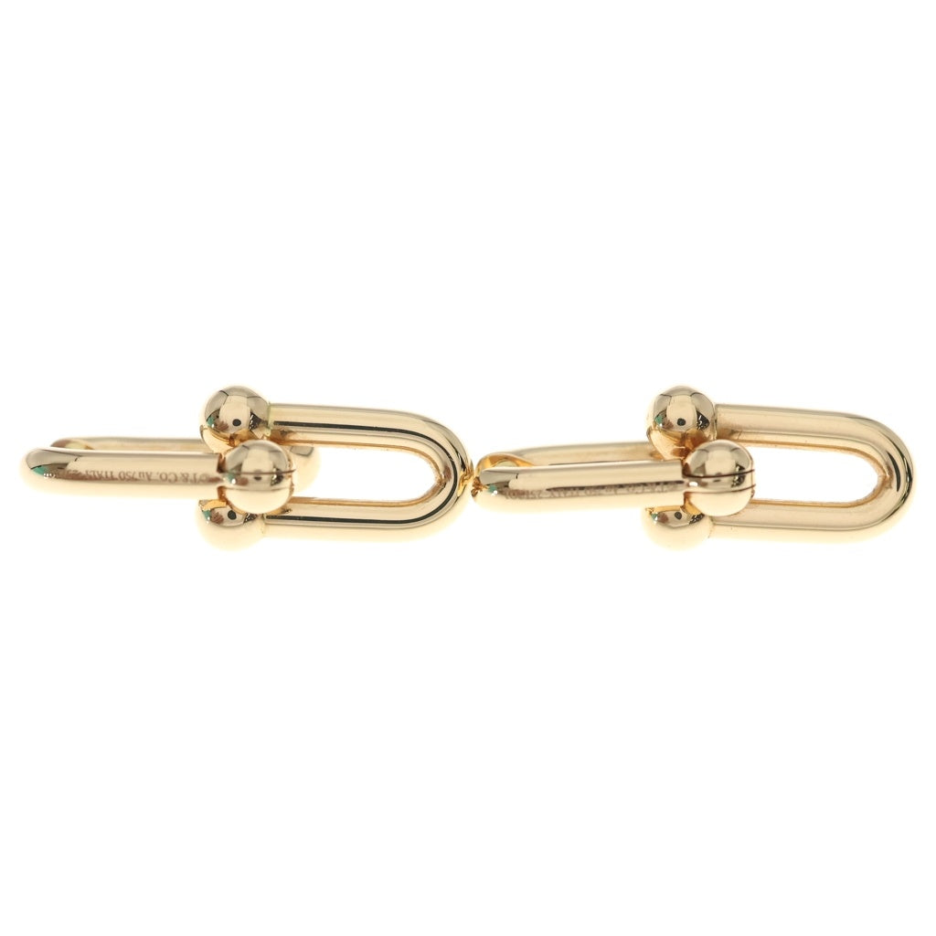 TIFFANY & Co.(ティファニー) ハードウェア ミディアムリンク ピアス Au750 7.6g レディース