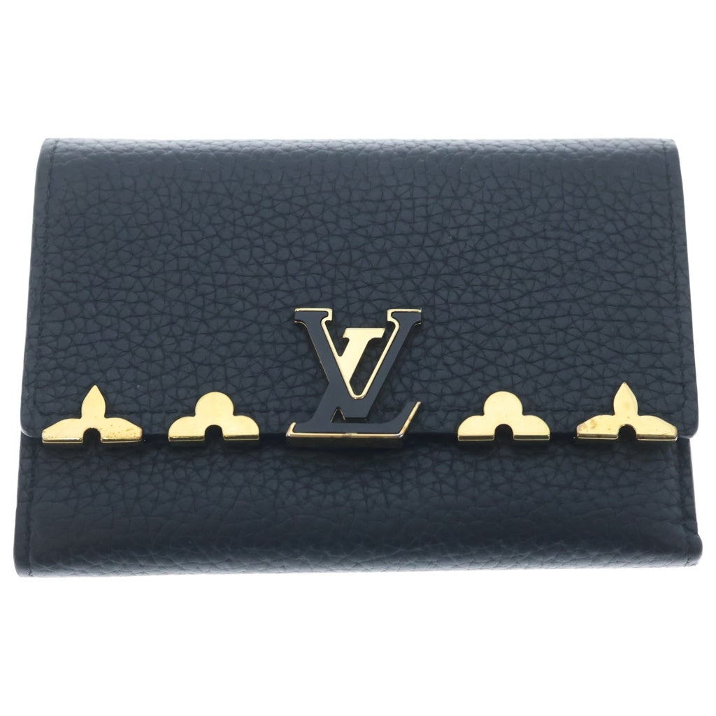 LOUIS VUITTON(ルイヴィトン) ポルトフォイユ カプシーヌ コンパクト ノワール レザー M67886 レディース