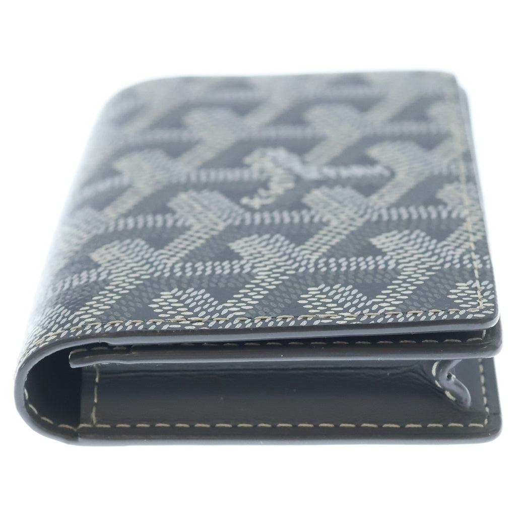 GOYARD(ゴヤール) マルゼルブ コインケース グレー PVC×レザー レディース