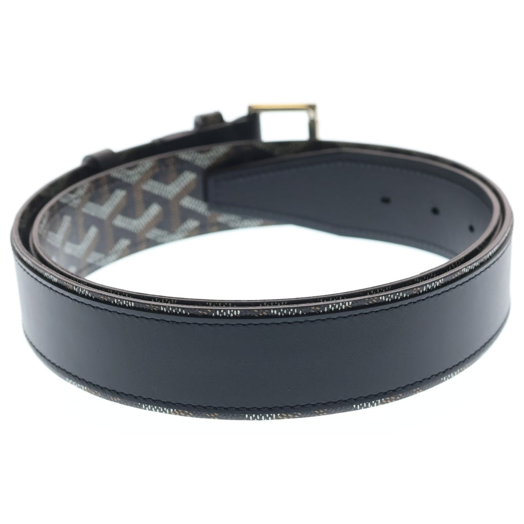 GOYARD(ゴヤール) フロリダ ベルト ブラウン PVC×レザー レディース