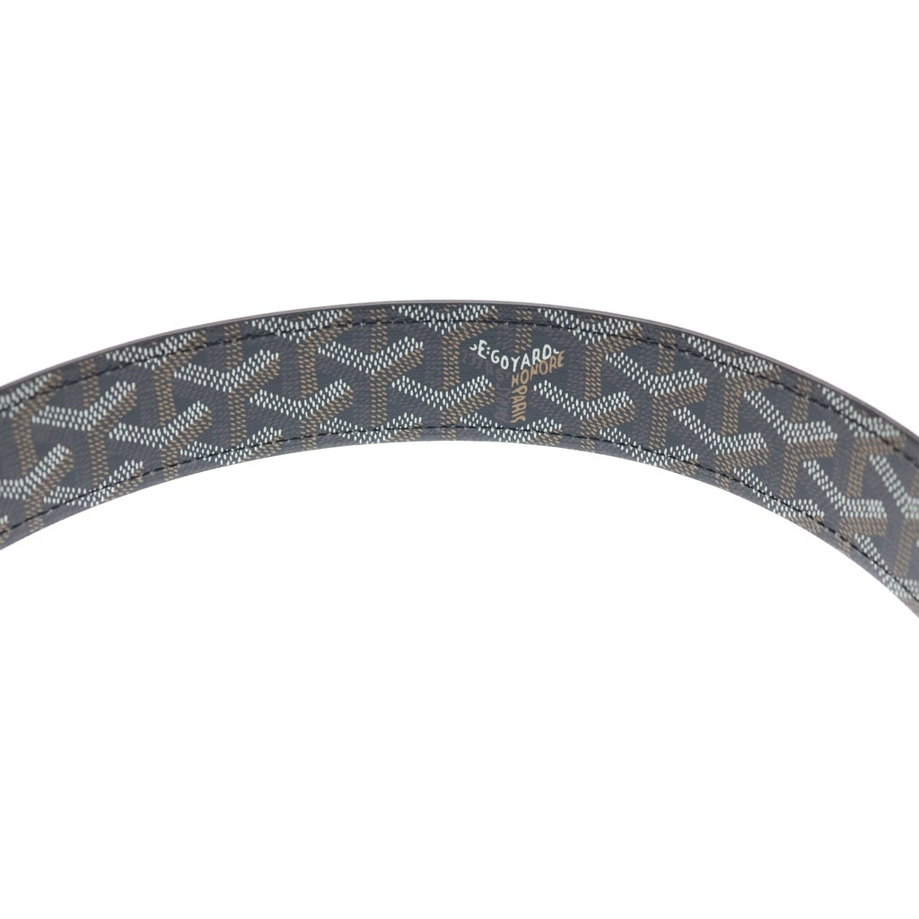 GOYARD(ゴヤール) フロリダ ベルト ブラウン PVC×レザー レディース