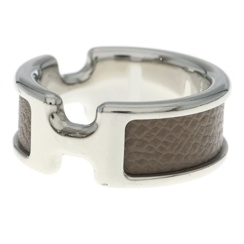 HERMES(エルメス) オランプ リング エトゥープ SV金具 6.3g #L レディース