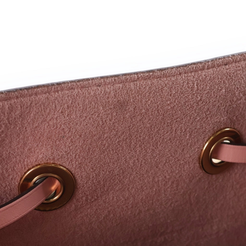 LOUIS VUITTON(ルイヴィトン) モノグラム ネオノエ ショルダーバッグ ハンドバッグ ブラウン×ローズプードル M44022 レディース
