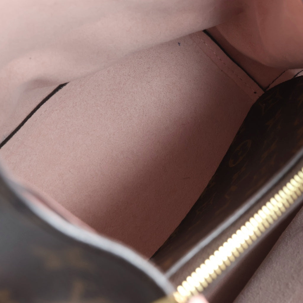 LOUIS VUITTON(ルイヴィトン) モノグラム ネオノエ ショルダーバッグ ハンドバッグ ブラウン×ローズプードル M44022 レディース