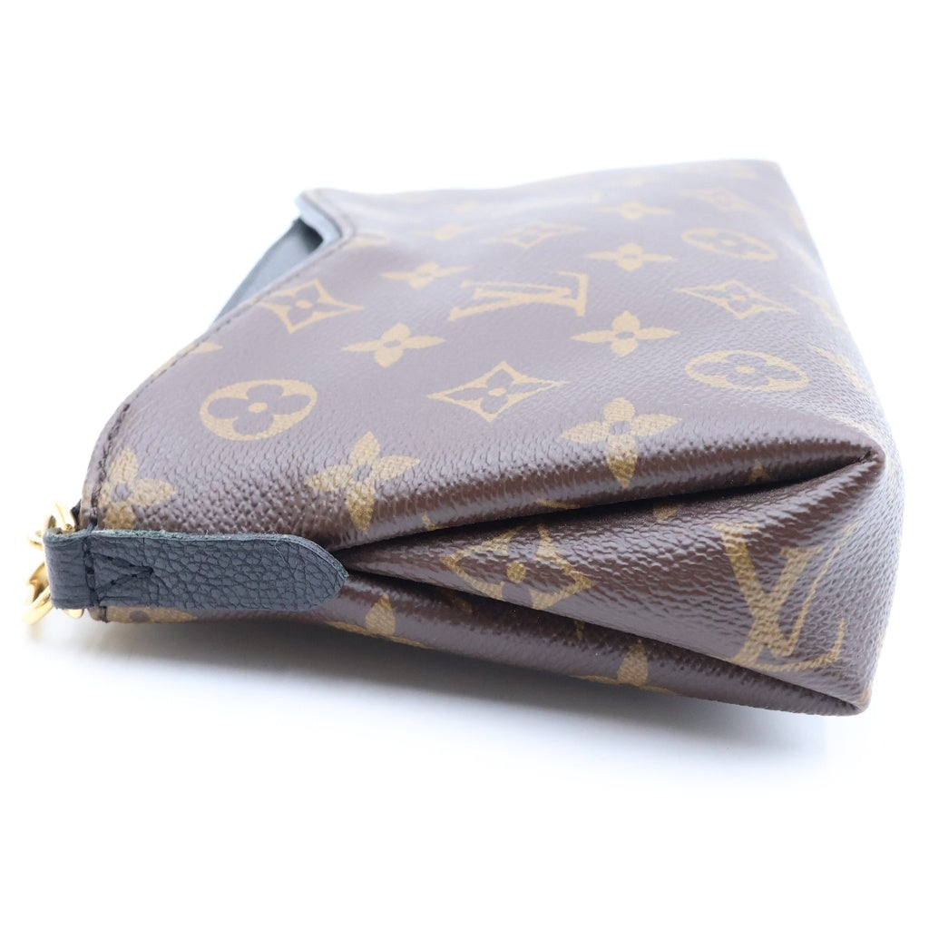 LOUIS VUITTON(ルイヴィトン) モノグラム パラス クラッチ PVC レザー チェーン ショルダーバッグ ブラウン M41639 レディース
