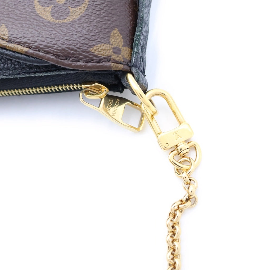 LOUIS VUITTON(ルイヴィトン) モノグラム パラス クラッチ PVC レザー チェーン ショルダーバッグ ブラウン M41639 レディース