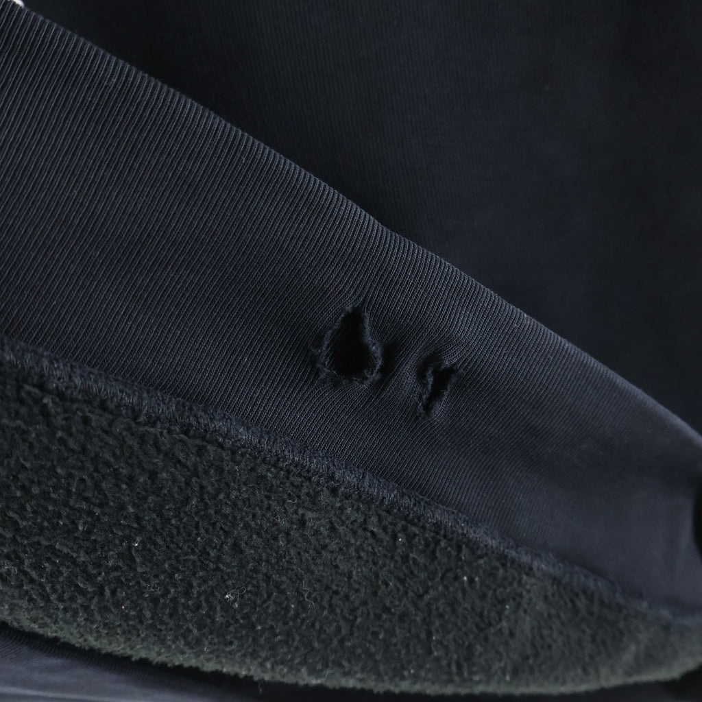 BALENCIAGA(バレンシアガ) 22AW プリント プルオーバーパーカー フーディー ブラック #L 570811 TLVJ3
