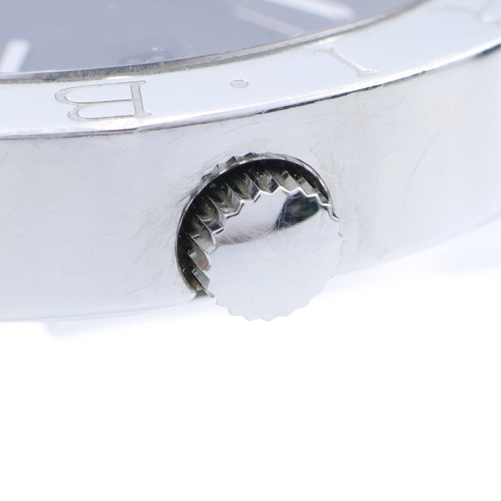 BVLGARI(ブルガリ) ブルガリブルガリ 黒文字盤 ステンレス 自動巻き 腕時計 シルバー BB42SSAUTO
