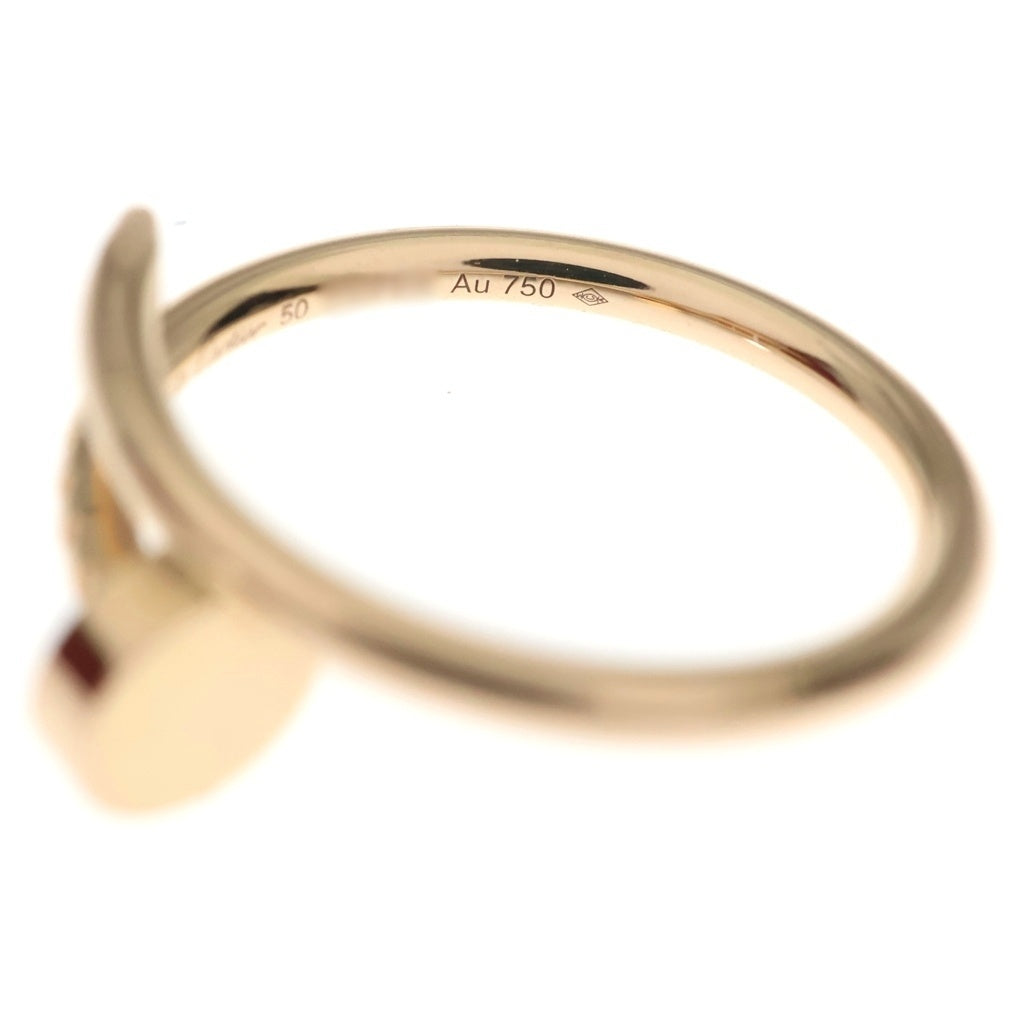 Cartier(カルティエ) ジュストアンクル スモールモデル リング 指輪 Au750PG ピンクゴールド レディース