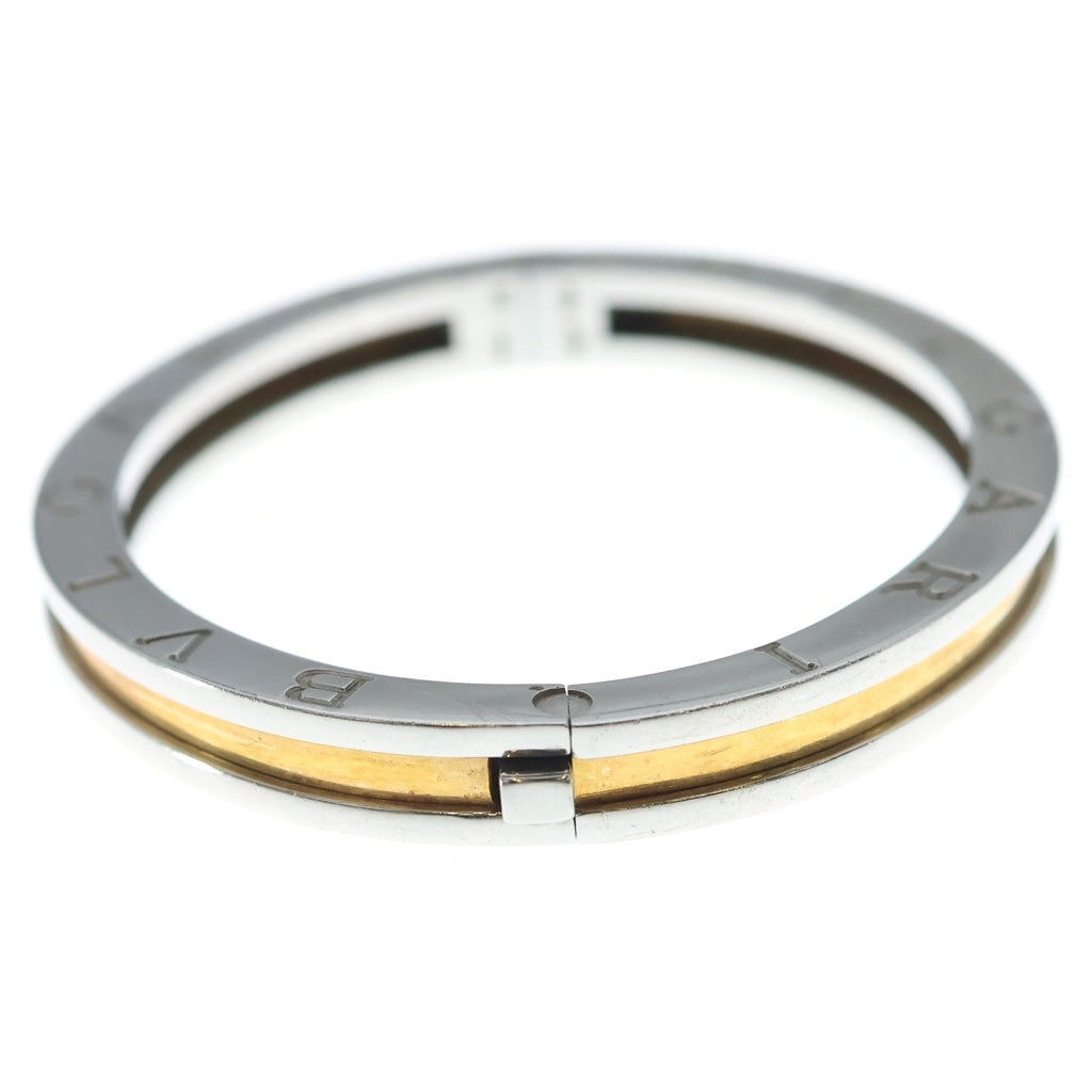 BVLGARI(ブルガリ) ビーゼロワン ブレスレット バングル K18イエローゴールド ステンレススチール シルバー/ゴールド 28g レディース