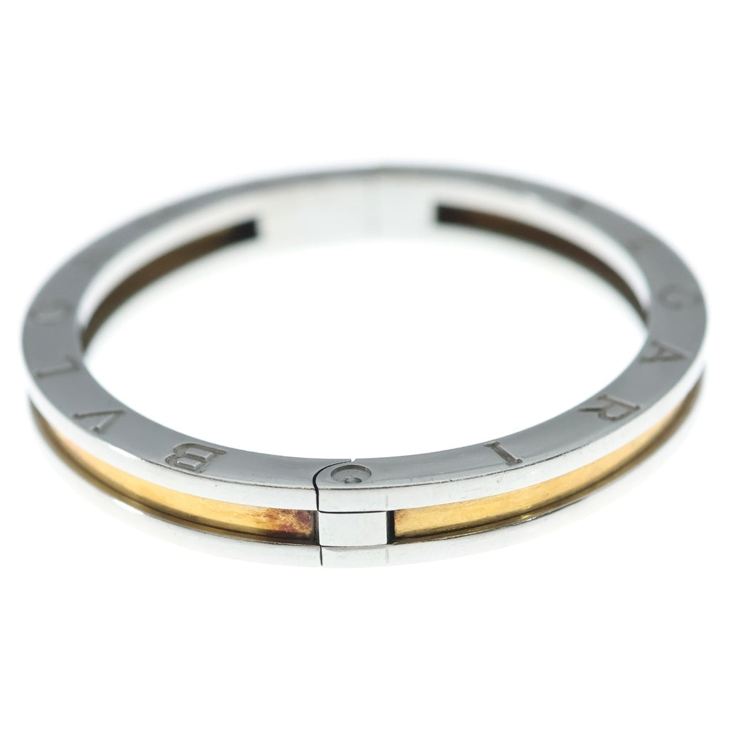 BVLGARI(ブルガリ) ビーゼロワン ブレスレット バングル K18イエローゴールド ステンレススチール シルバー/ゴールド 28g レディース