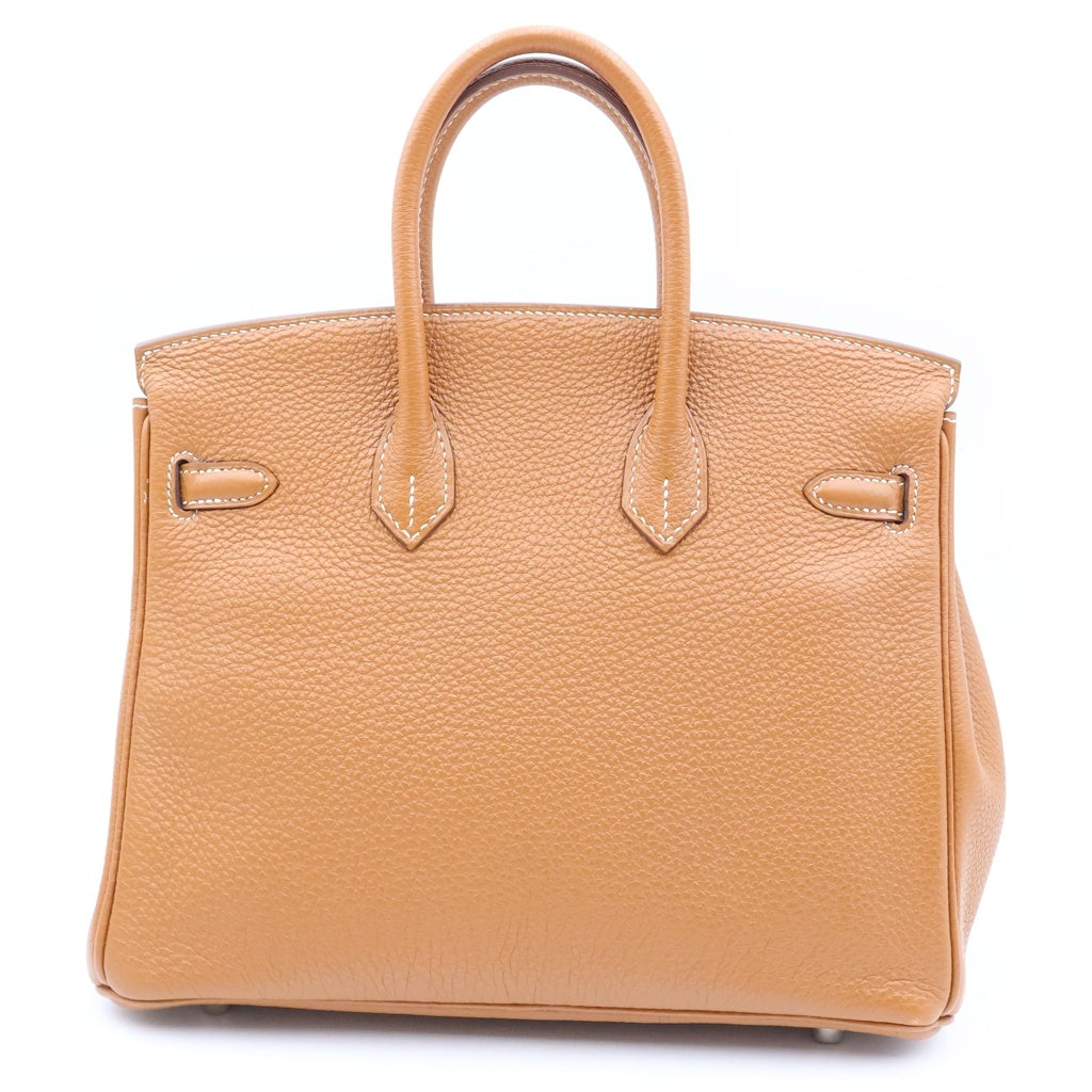 HERMES(エルメス) バーキン25 ゴールド トゴ SV金具 □O刻印 レディース