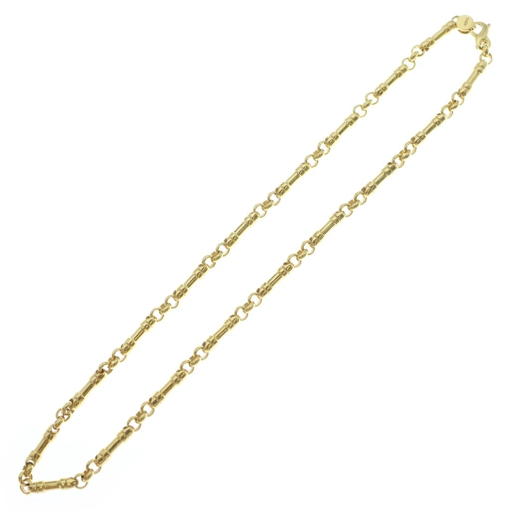 TIFFANY & Co.(ティファニー) バンブー ネックレス チェーン K18イエローゴールド 40.1g
