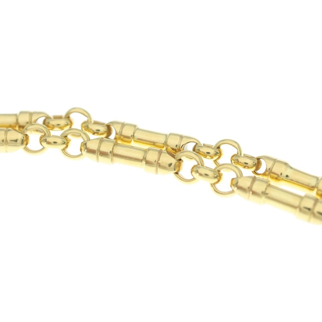 TIFFANY & Co.(ティファニー) バンブー ネックレス チェーン K18イエローゴールド 40.1g