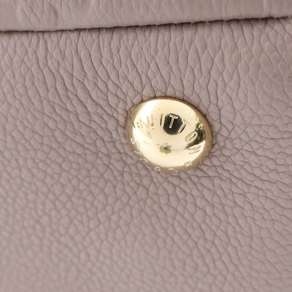 LOUIS VUITTON(ルイヴィトン) モノグラム アンプラント ポンテュPM トートバック 2wayショルダー レザー ベージュ M43743 レディース