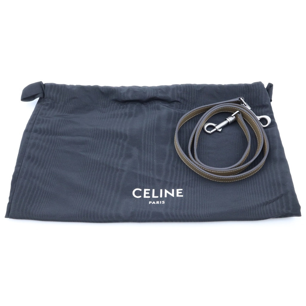 CELINE(セリーヌ) ラゲージ ナノ ブラウン レザー レディース