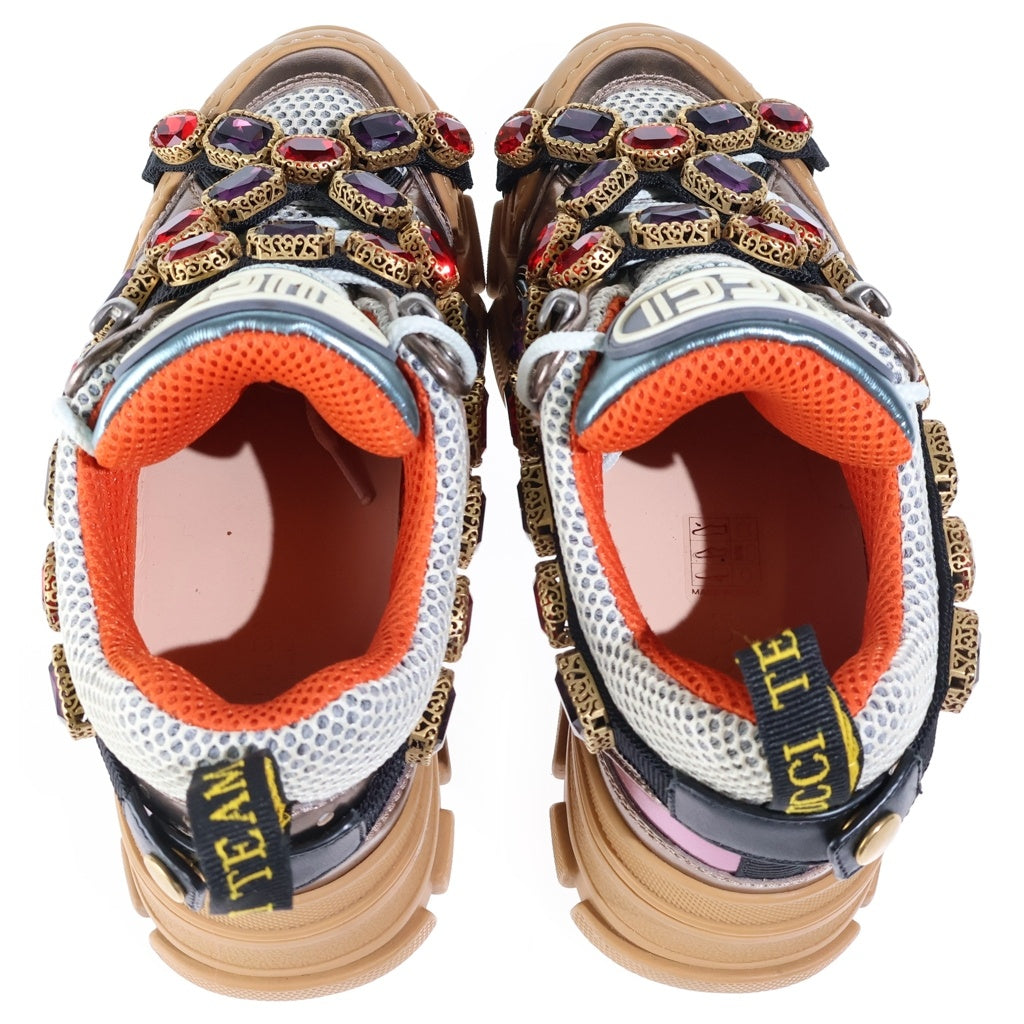 GUCCI(グッチ) ■ローカットスニーカー マルチカラー ラインストーン #35 レディース
