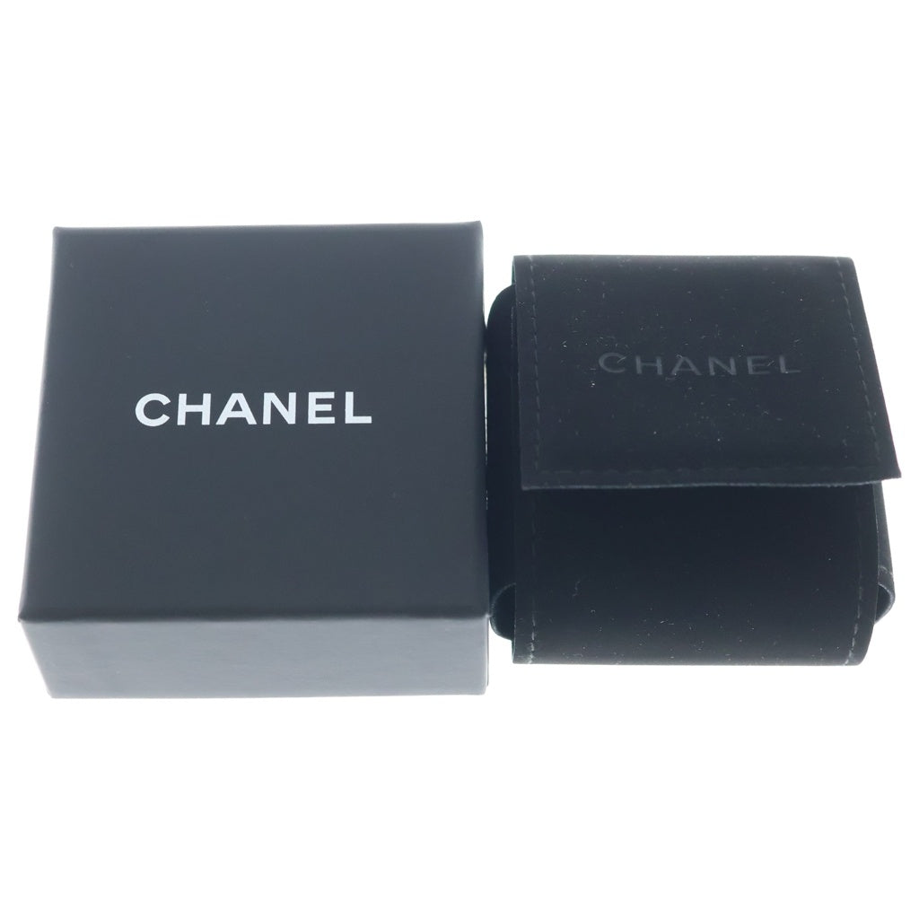CHANEL(シャネル) ココマーク ラインストーン ボール ピアス シルバー×ブラック A26S レディース