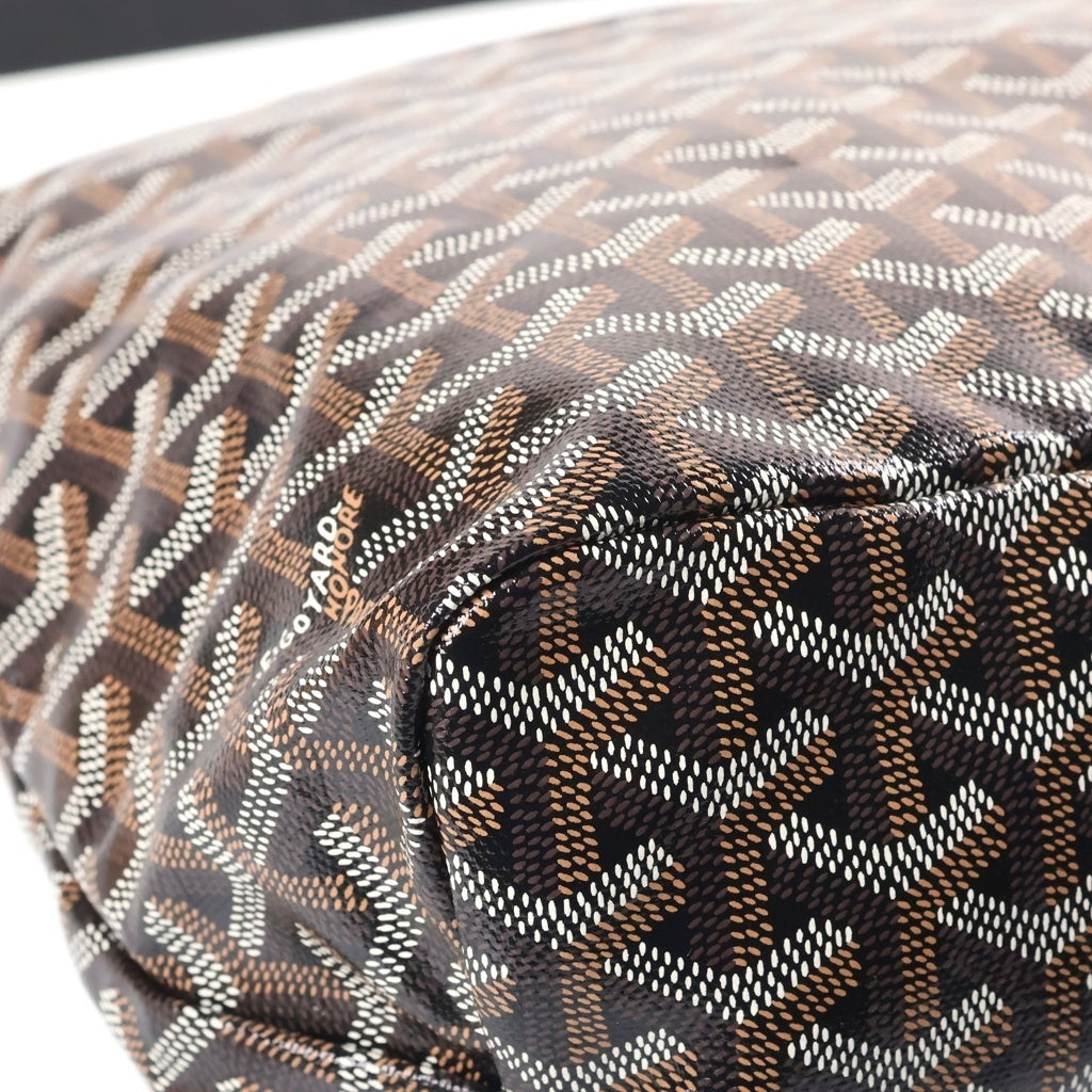 GOYARD(ゴヤール) ボエム ホーボーバッグ ブラウン PVC×レザー レディース