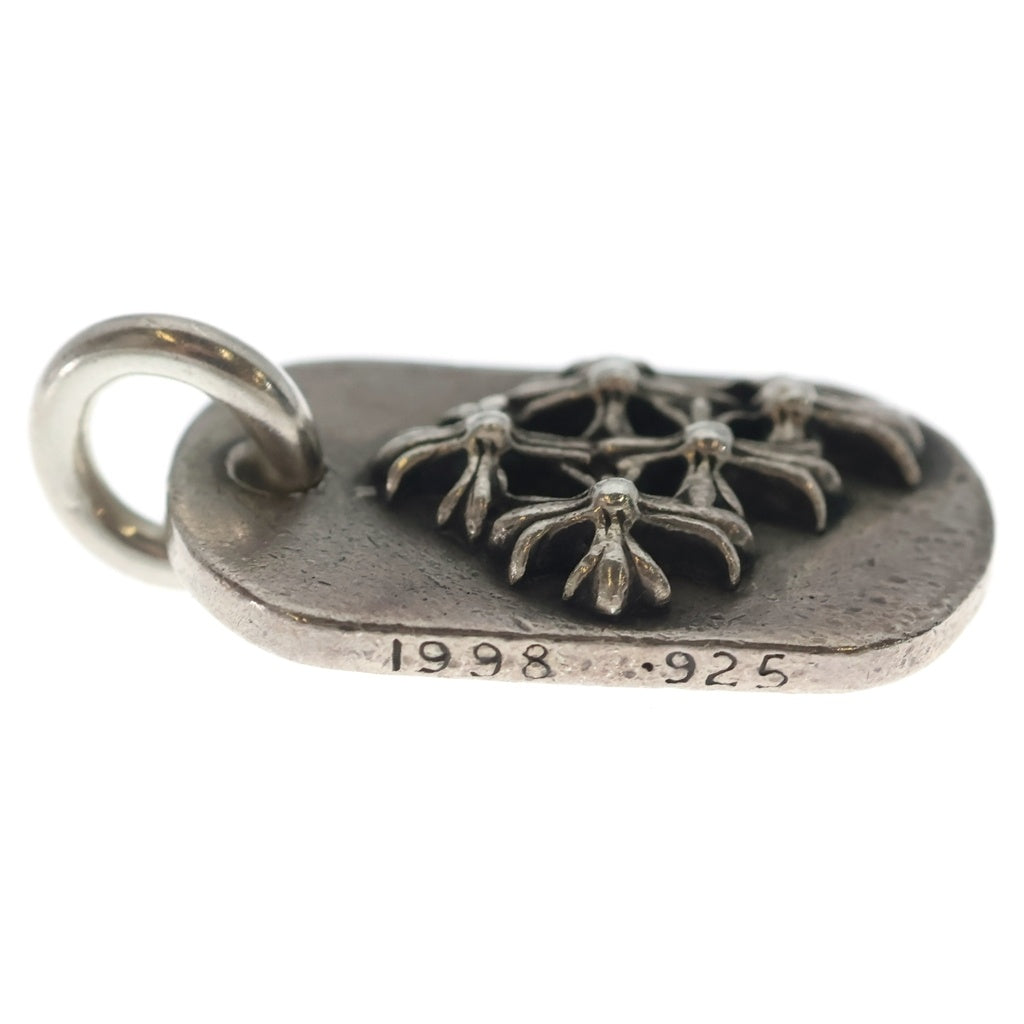 CHROME HEARTS(クロムハーツ) RAISED DOGTAG レイズドドッグタグ チャーム シルバー