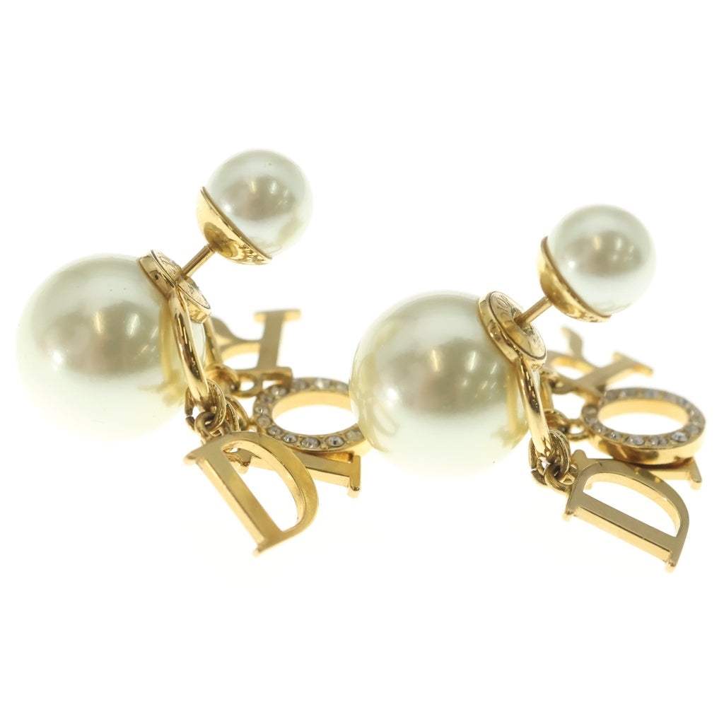 Christian Dior(クリスチャンディオール) カナージュ フェイクパールピアス GP レディース