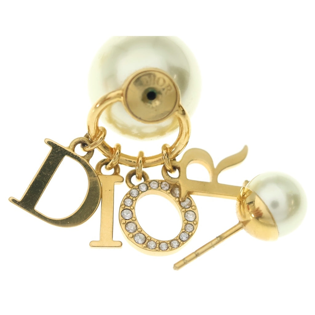 Christian Dior(クリスチャンディオール) カナージュ フェイクパールピアス GP レディース