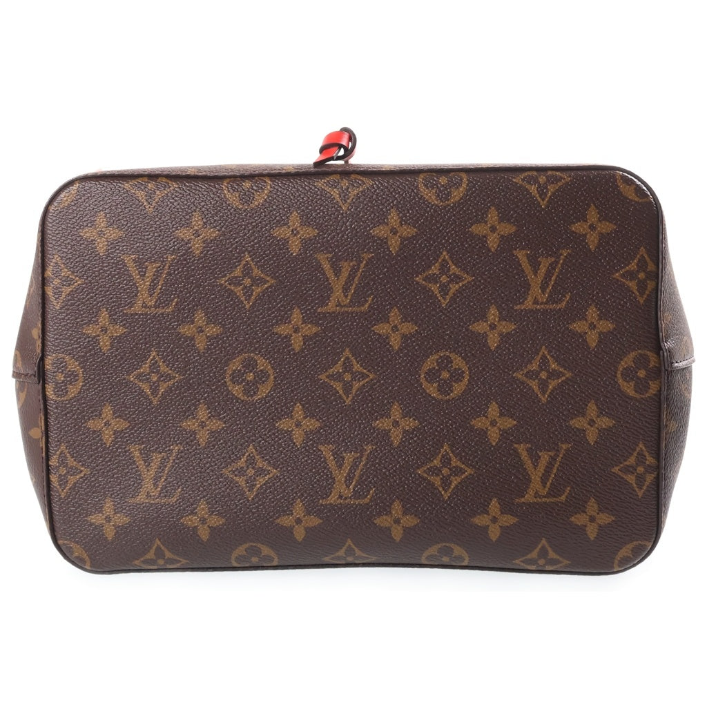 LOUIS VUITTON(ルイヴィトン) ネオノエMM ショルダーバック 2way モノグラム PVCレザー ブラウン/レッド M44021 レディース