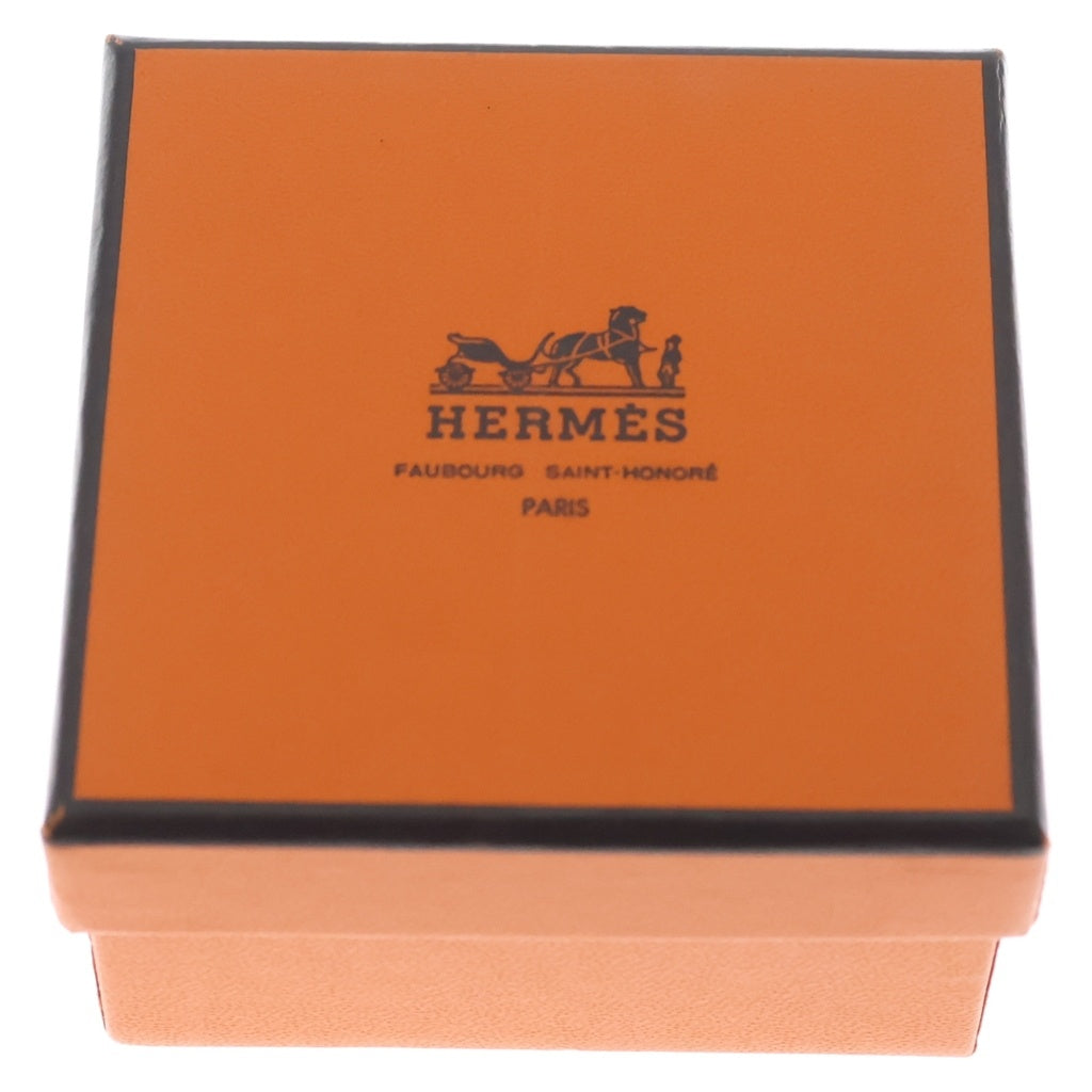 HERMES(エルメス) アピ3 ブレスレット バングル ブラック×ゴールド スイフトレザー □K刻印 レディース