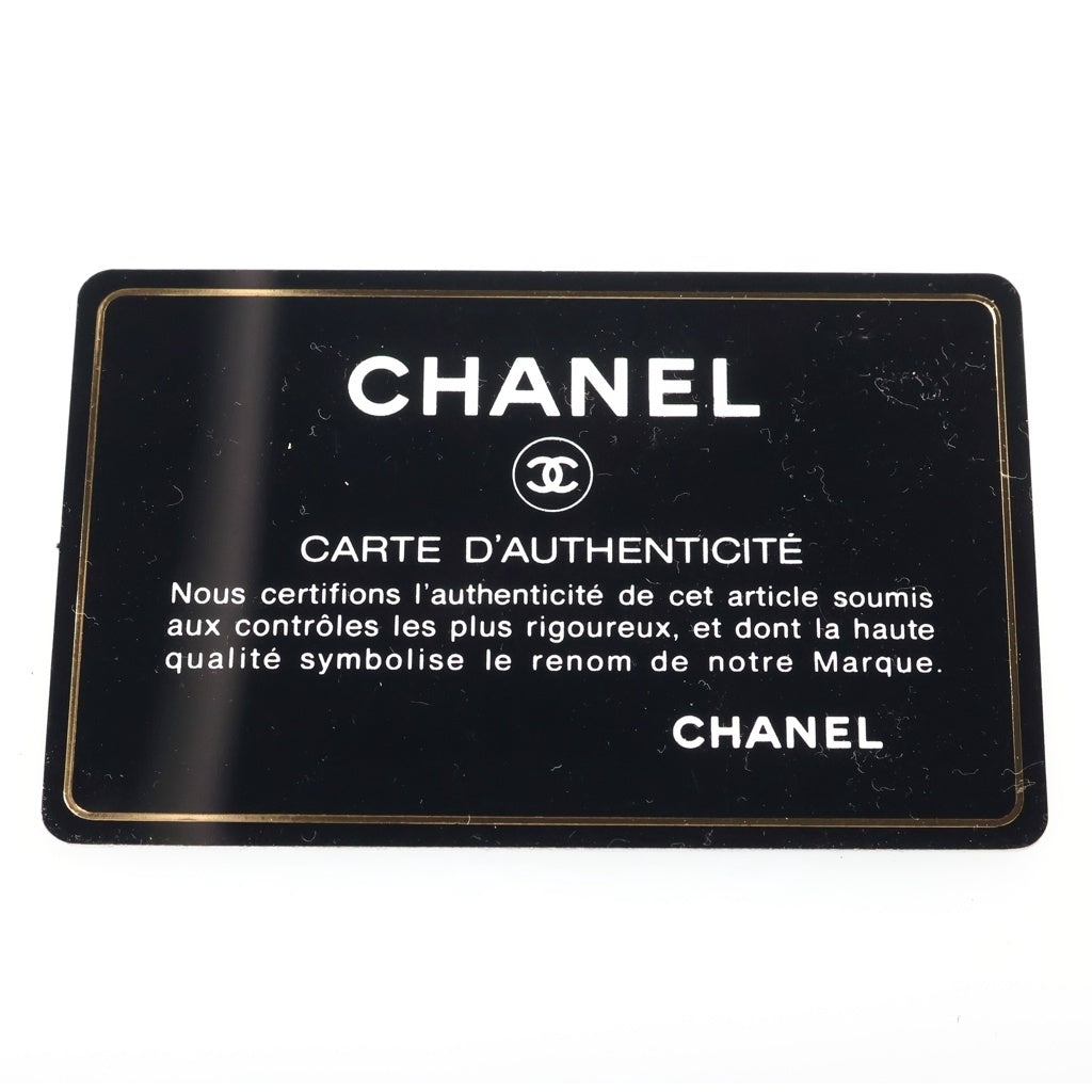 CHANEL(シャネル) 12SS ミッドナイト スイム バルション チェーンハンドバッグ クラッチバッグ ホワイト シャイニーカーフスキン 16番台 ゴールド金具 レディース