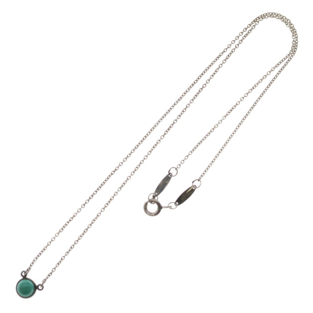 TIFFANY & Co.(ティファニー) エルサペレッティ ターコイズ ネックレス ペンダント チェーン 925 レディース