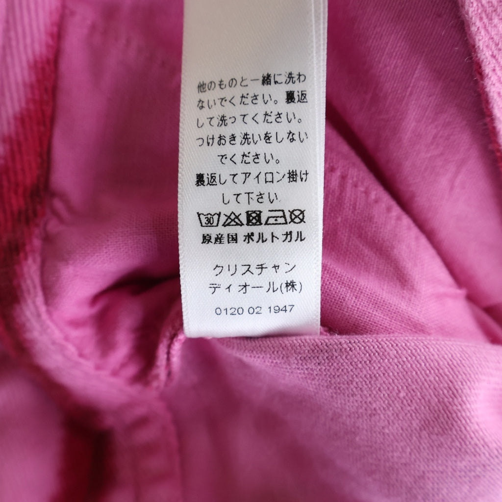 Christian Dior(クリスチャンディオール) キッズ ストライプ ショートデニムパンツ ピンク #13 2SBM12SHTA レディース