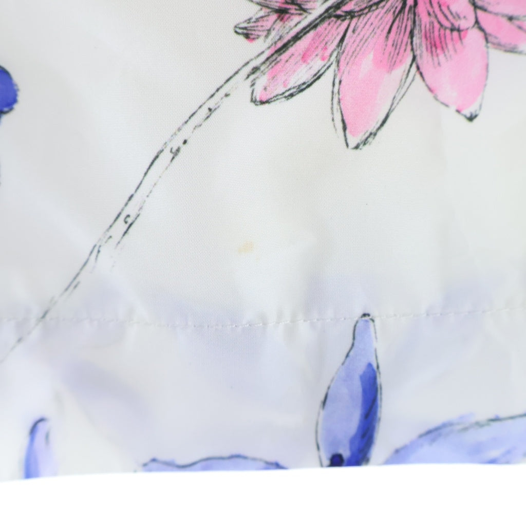 Christian Dior(クリスチャンディオール) 23FW フローラルプリント バックル キュロットミニスカート ホワイト #34 357P15A2263 レディース