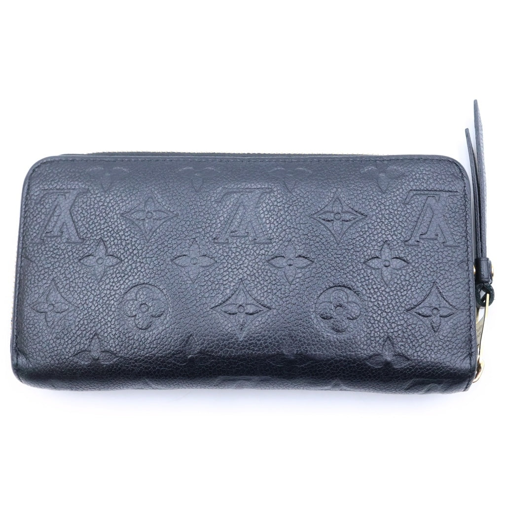 LOUIS VUITTON(ルイヴィトン) モノグラムアンプラント ジッピーウォレット ロングウォレット 長財布 ブラック ノワール レザー M61864 ゴールド金具
