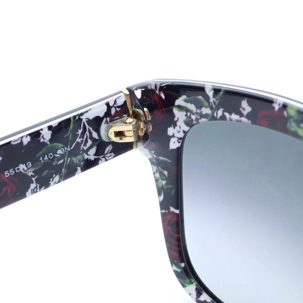DOLCE & GABBANA(ドルチェアンドガッバーナ) サングラス フローラル ブラック #55□19 DG4270 レディース