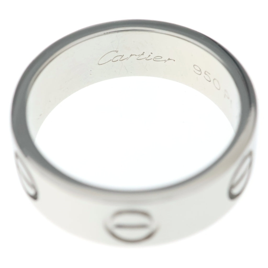 Cartier(カルティエ) ラブリング Pt950 プラチナ #49 レディース