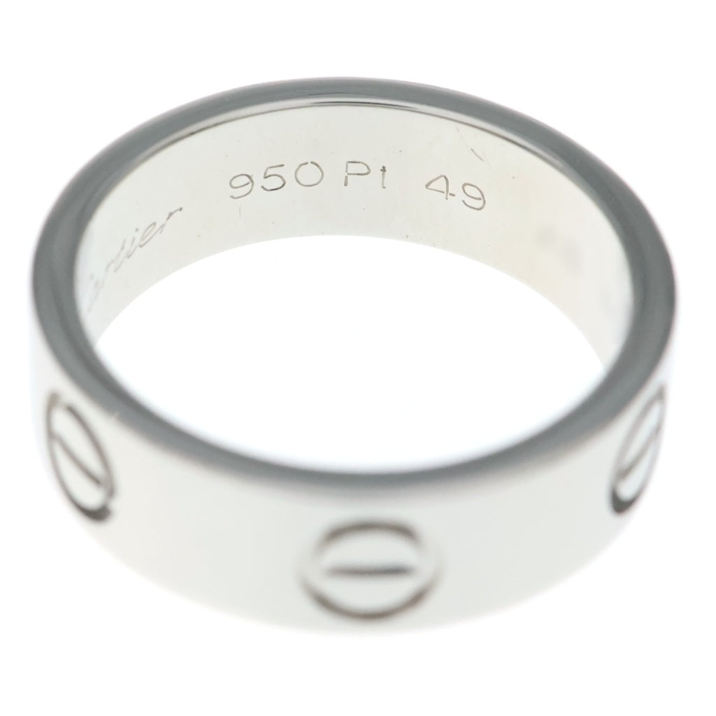 Cartier(カルティエ) ラブリング Pt950 プラチナ #49 レディース