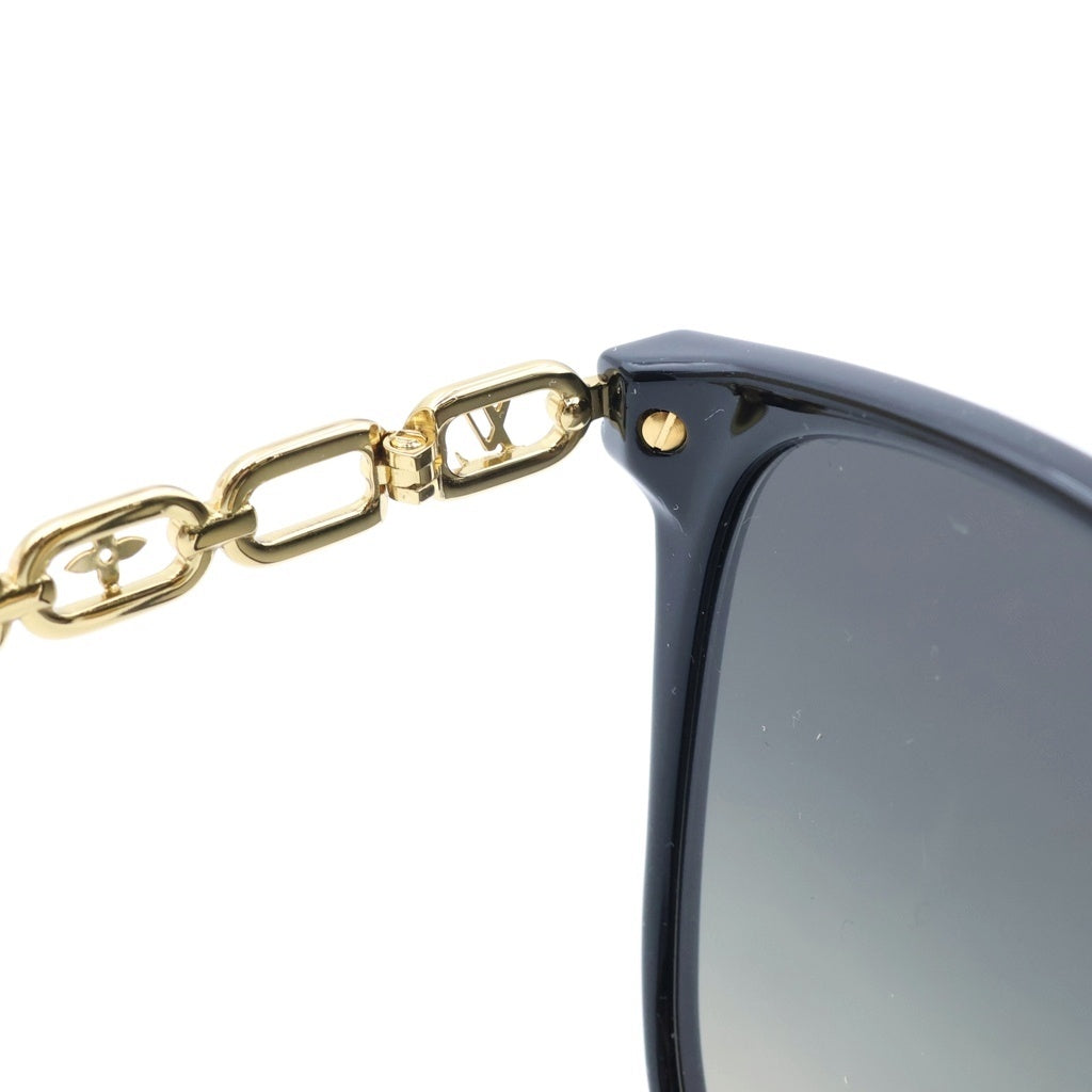 LOUIS VUITTON(ルイヴィトン) サングラス・マイ LV チェーン トゥー・クラシック スクエア ブラック Z1911U #62□15 レディース
