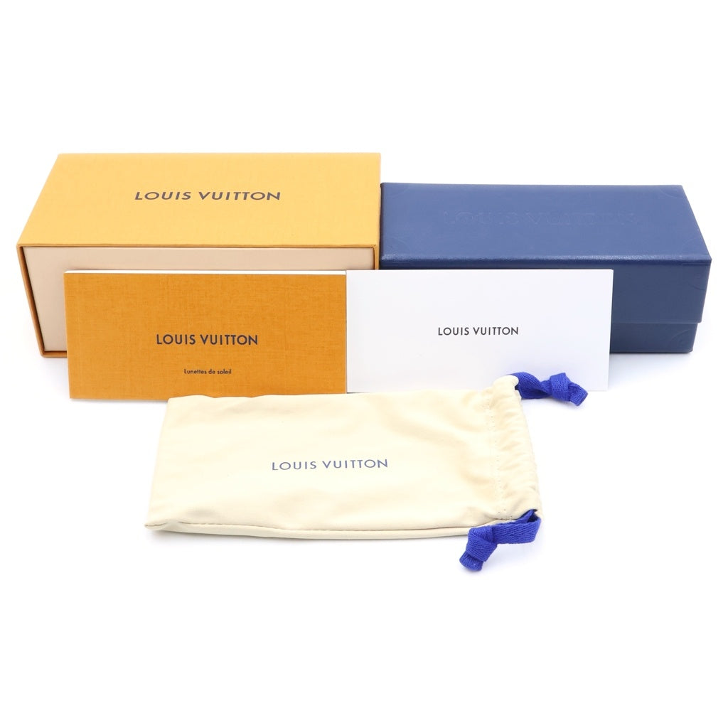 LOUIS VUITTON(ルイヴィトン) サングラス・マイ LV チェーン トゥー・クラシック スクエア ブラック Z1911U #62□15 レディース