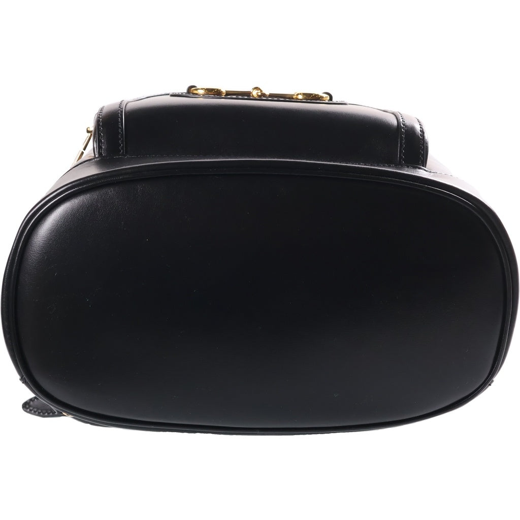 GUCCI(グッチ) ホースビット 1955 リュックサック バックパック ブラック レザー 620849 ゴールド金具