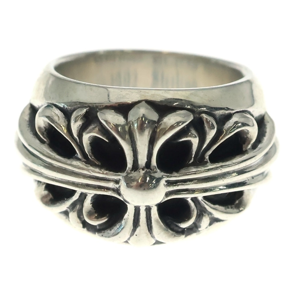 CHROME HEARTS(クロムハーツ) FLRL CRS フローラルクロス リング SV925 シルバー