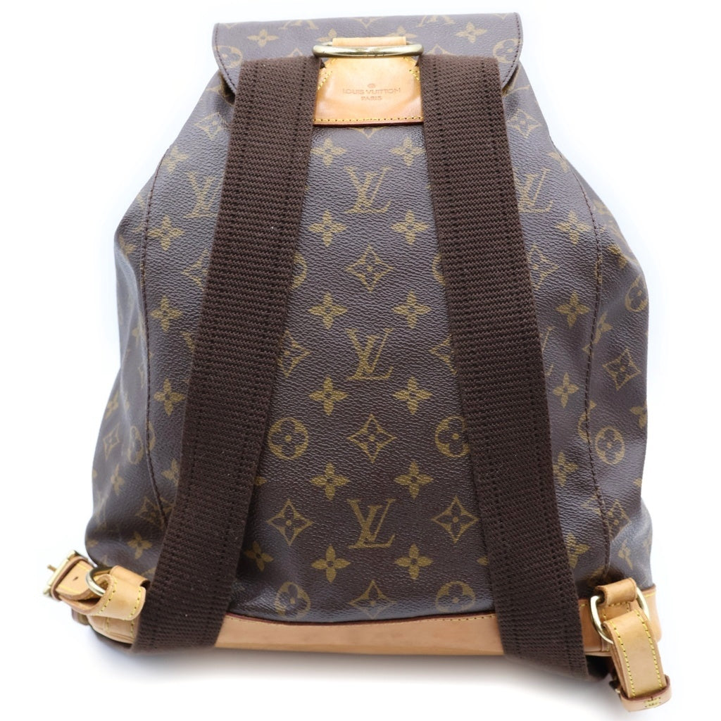 LOUIS VUITTON(ルイヴィトン) モンスリGM バックパック リュックサック PVCレザー ブラウン M51135 レディース