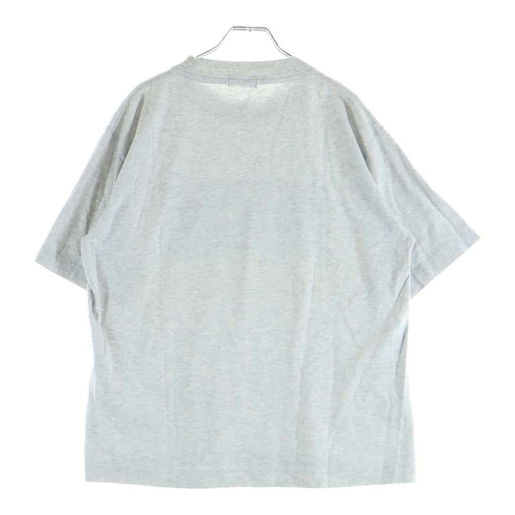Christian Dior(クリスチャンディオール) MONSIEUR Logo Tee フロントロゴ 半袖Tシャツ カットソー コットン グレー BQS-834241