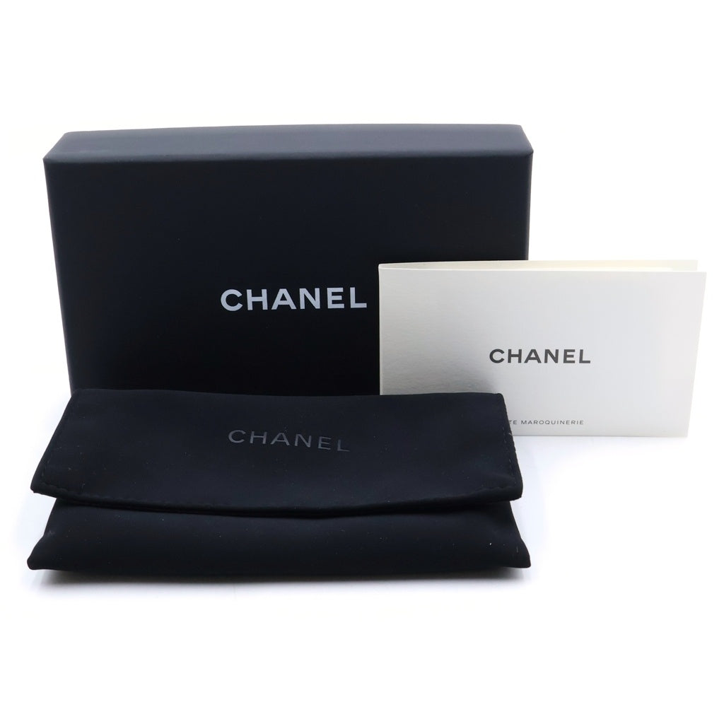 CHANEL(シャネル) ココマーク カードケース 名刺入れ ブラック レザー AP5329 ゴールド金具