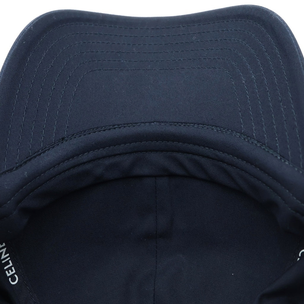 CELINE(セリーヌ) トリオンフ ベースボールキャップ ネイビー #S