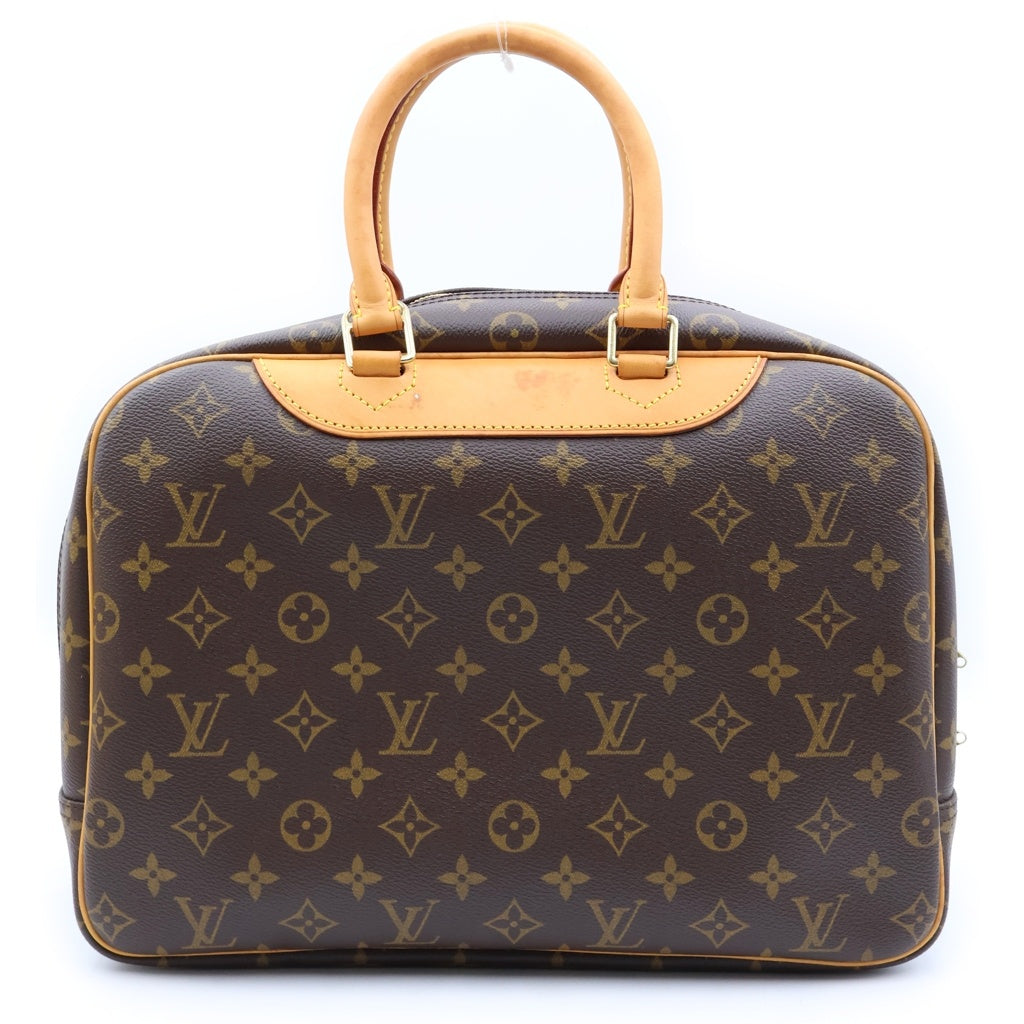 LOUIS VUITTON(ルイヴィトン) モノグラム ドーヴィル ハンドバッグ ブラウン PVCレザー M47270