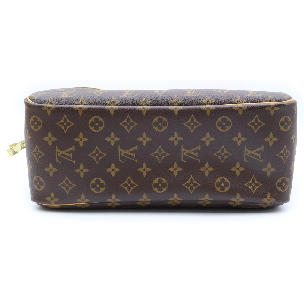 LOUIS VUITTON(ルイヴィトン) モノグラム ドーヴィル ハンドバッグ ブラウン PVCレザー M47270