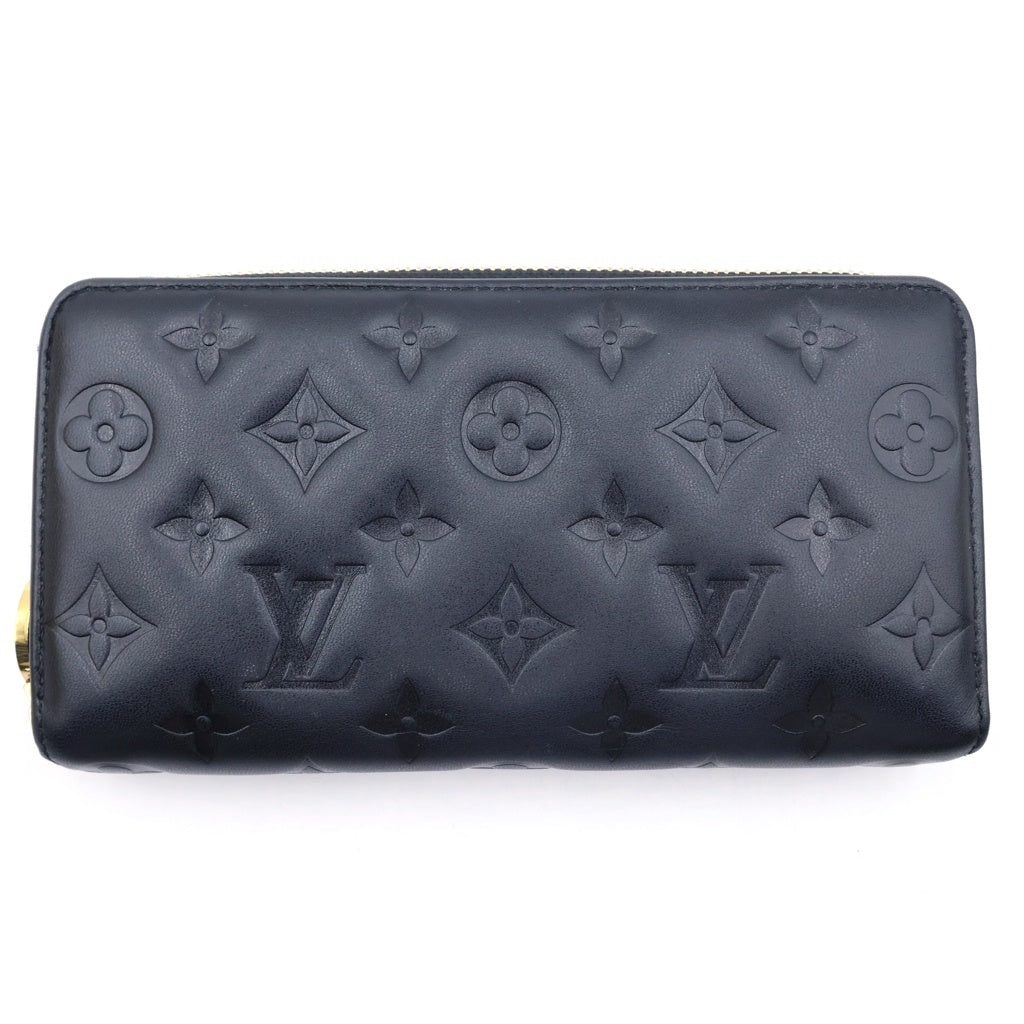 LOUIS VUITTON(ルイヴィトン) モノグラムクッサン ジッピーウォレット ロングウォレット 長財布 ブラック ノワール レザー M81510 ゴールド金具 レディース