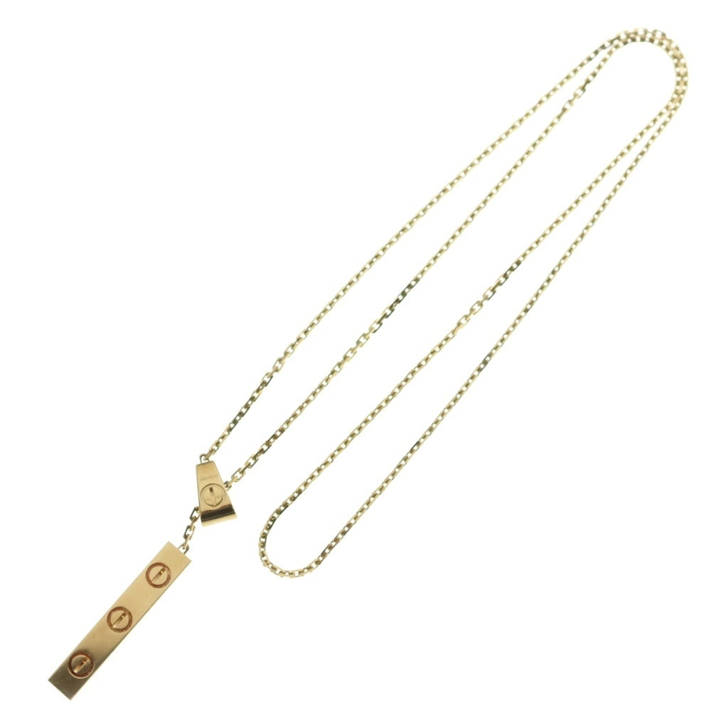 Cartier(カルティエ) ラブ Yシェイプ ネックレス K18 イエローゴールド レディース